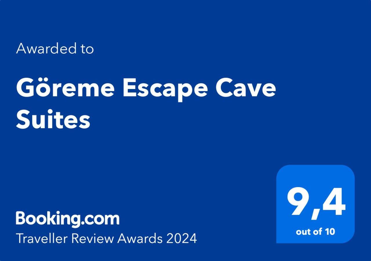 Goereme Escape Cave Suites Екстер'єр фото